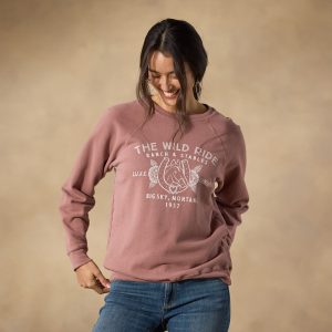 Wild Ride Sweatshirt - S, Mauve
